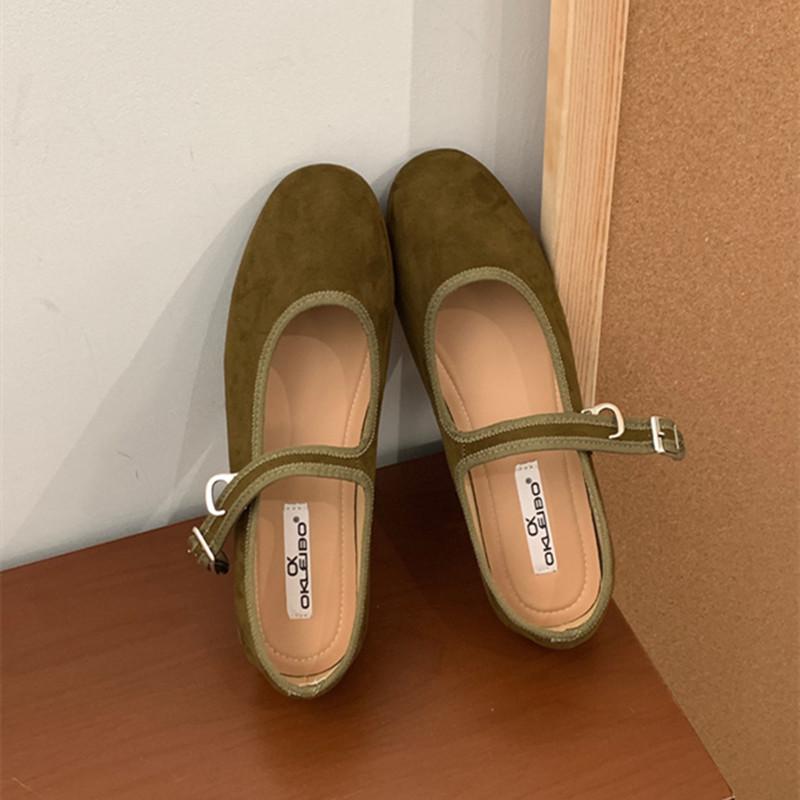 

Мода Bailamos Новый Бренд Женские Балетки Мода Квадратный Носок Неглубокие Туфли Мэри Джейн Мягкие Повседневные Балетки Обувь Слингбэки Mujer 39 зелёный