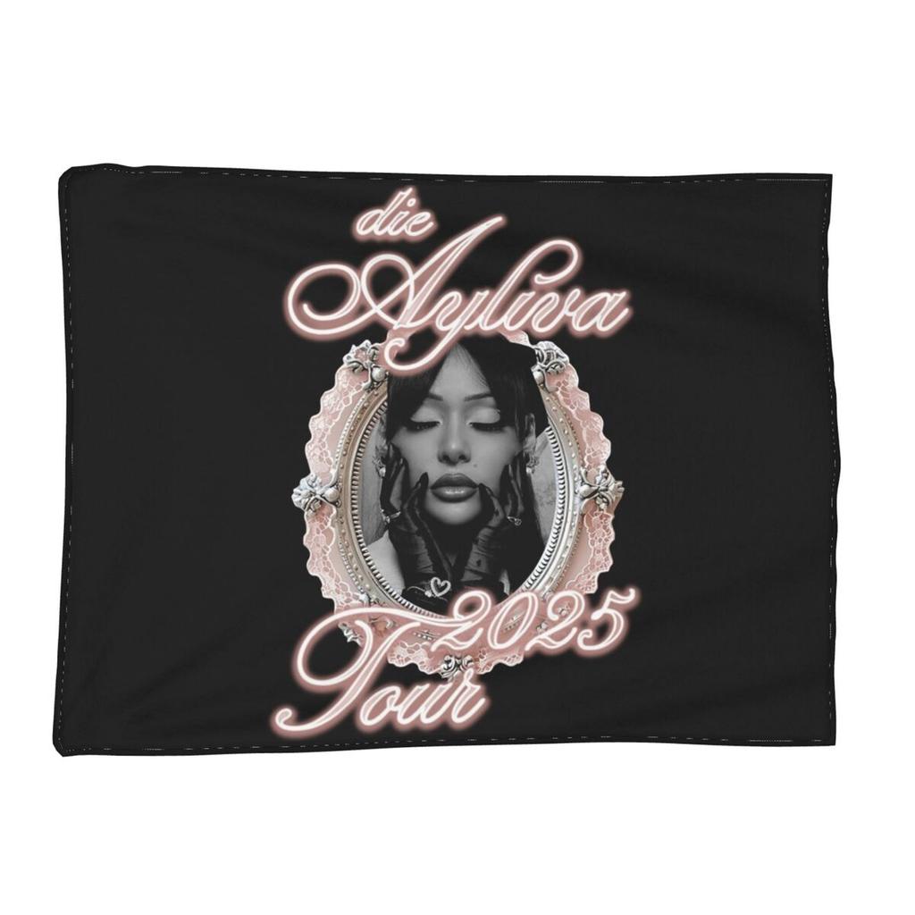 Music Singer Ayliva Blankets Soft Warm Flannel Throw Blanket Cover for Bed Living room Picnic Travel Home Couch