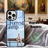 F-Forrest Film G-Gump Phone Case For iPhone17,16,15,14,13,12,11 Plus,For Magnetic Wireless Charge Cover