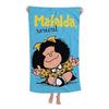 Argentina Quino Mafalda Girl Big Microfiber Beach Towels Quick Dry Towel Sand Beach Towels Pool Towel for Travel Swim Pool Yoga