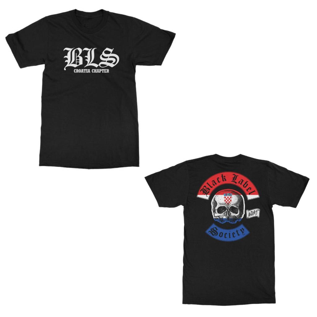 Pop Black Label Society Band Graphic Cotton T-shirt Unisex Summer Short Sleeve Fashion Brand Tee Luxury Casual Vintage Retro Top