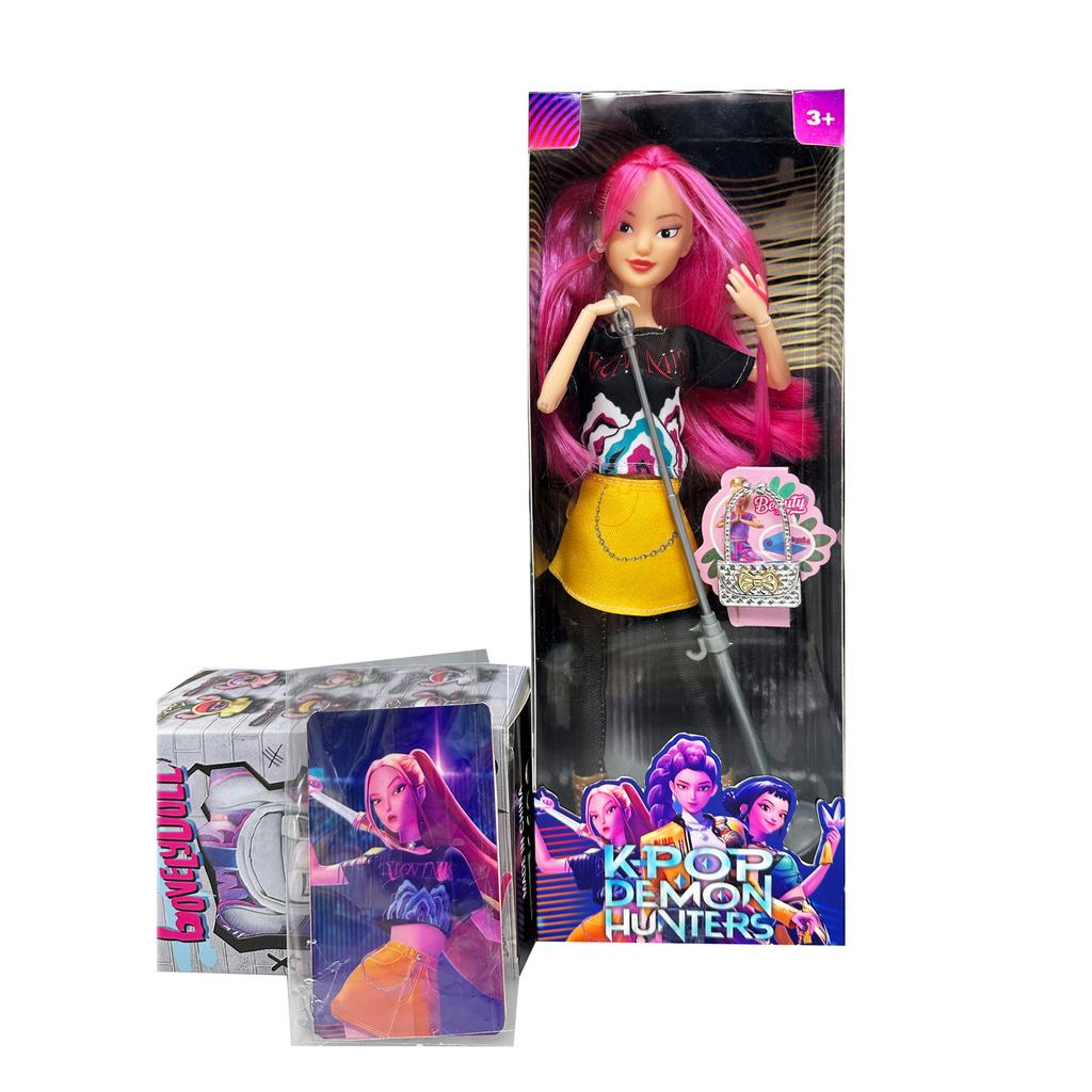 Dynamic Fantasy Hunter Girl Squad Animated Edition: 11.5-Inch 12-Joint Articulated Body with Colorful Lights and Theme Song