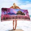 Oversized Microfiber Sand Free Towels Pool Beach Towels Quick Dry Beach Towel Chinese Style Beach Towel for Women and Men