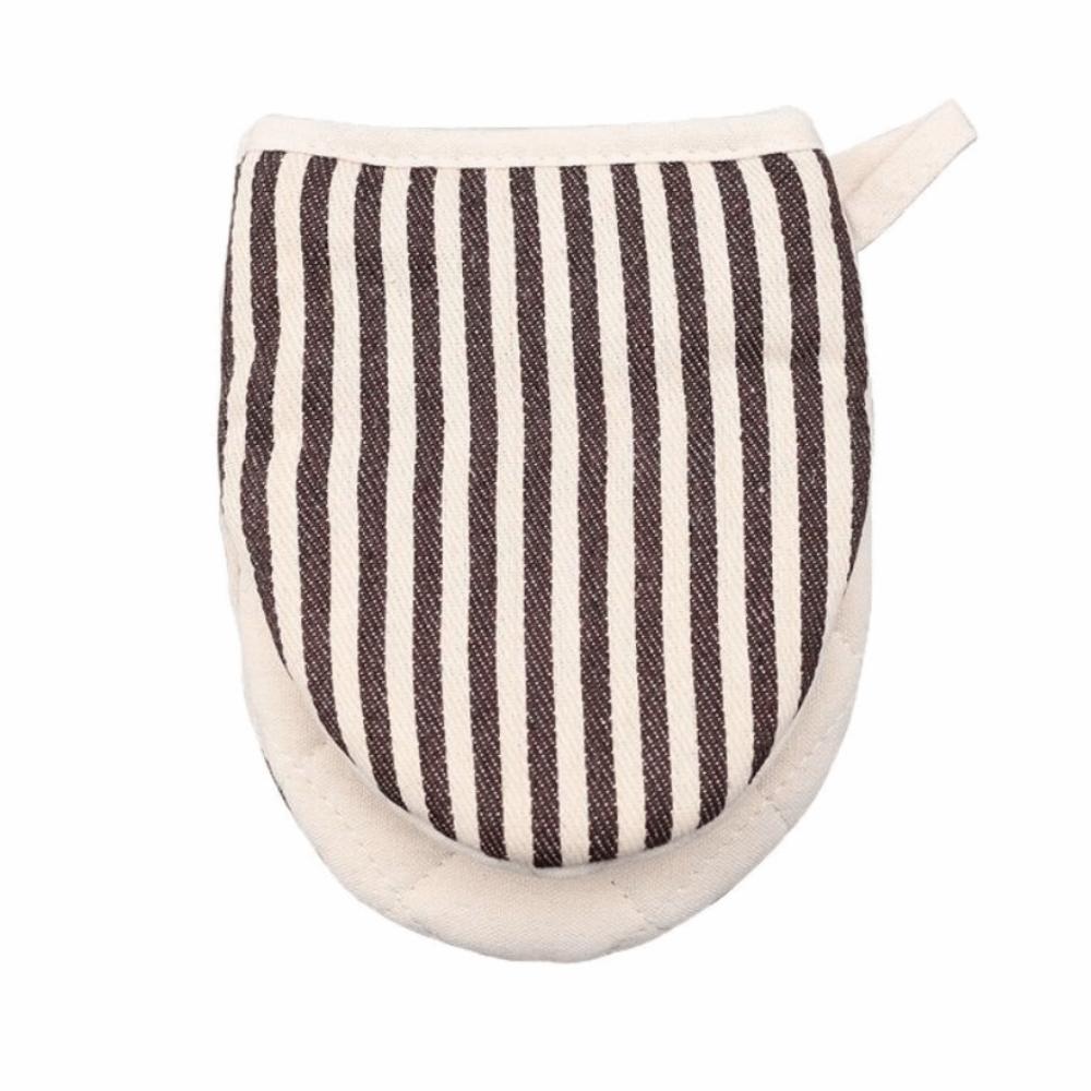 2PCS Cotton Filling Kitchen Oven Glove Heat Resistant Baking Glove Microwave Oven Mitt Lid Handling