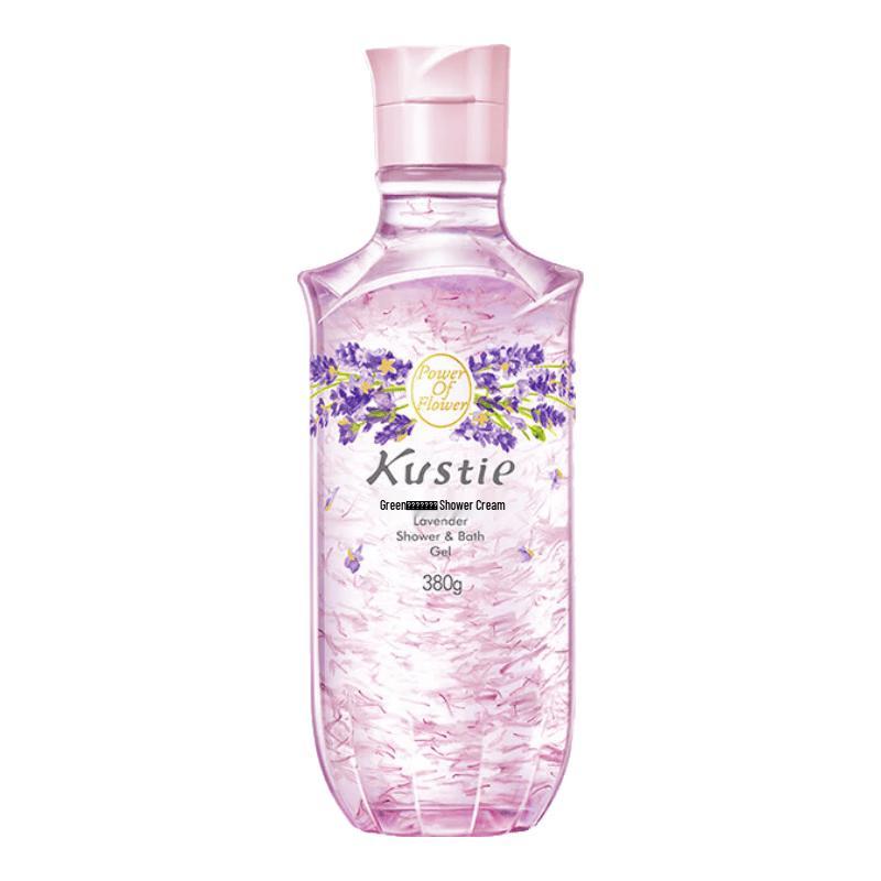 Kustie New Upgraded Lavender Petal Shower Gel