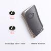 10Pcs Aluminum Car Key Emblem Sticker Decoration Decals For Lexus GS IS LS500h ES260 ES300h RX350h NX260 UX260 LM LC RZ450e TX