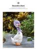 Cartoon Duck Garden Ornaments: Cute Animal Decor for Home and Courtyard