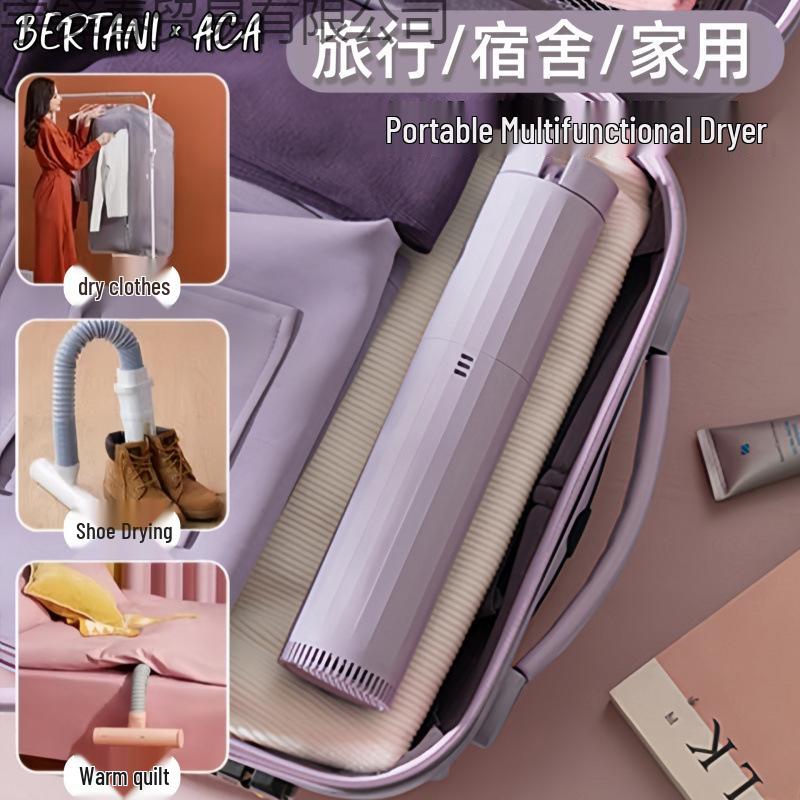 Portable Mini Foldable Clothes and Shoes Dryer for Travel and Dorm Use
