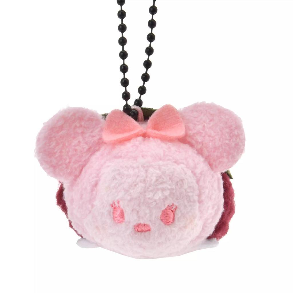 Disney Minnie Plush Keychain Japanese Sweets TSUM TSUM Japan NEW