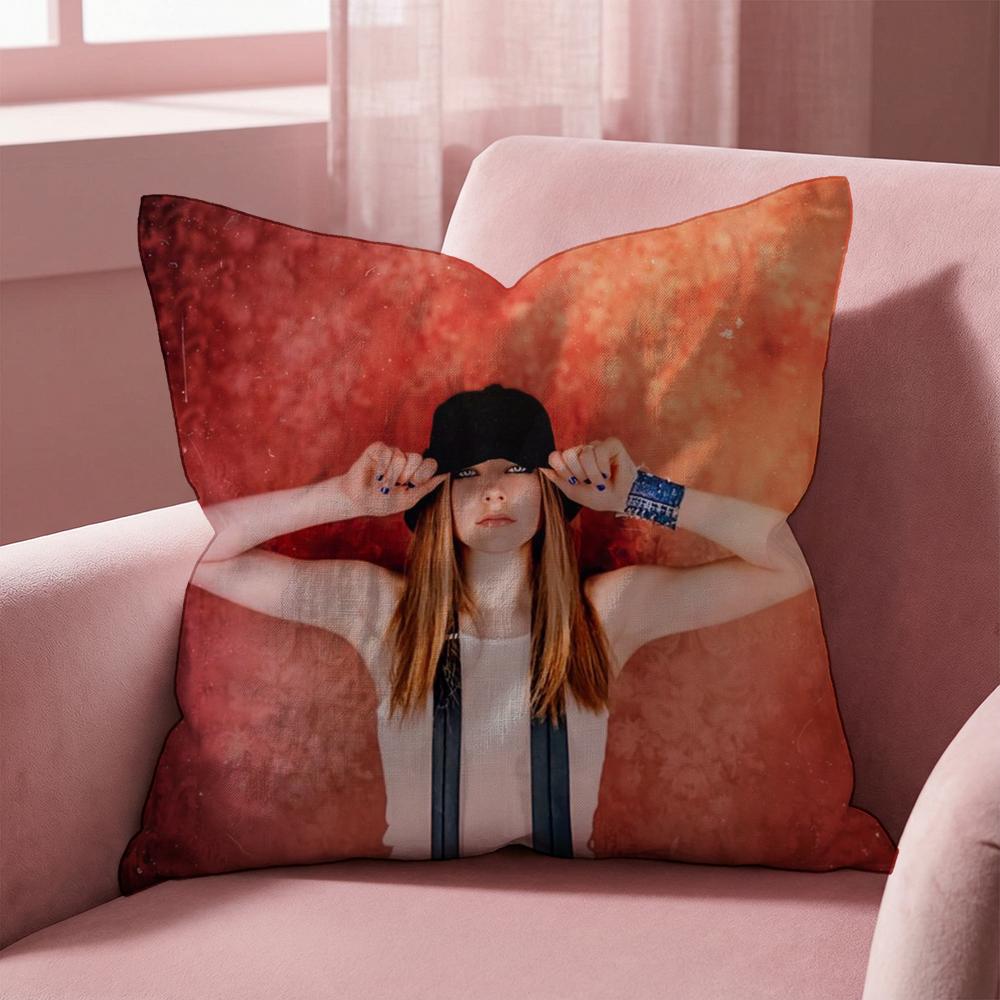 A-Avril Ramona Lavigne Kissenbezug Mehrzweck-Kissenbezug für Zuhause & Auto - Wendbar, Weich & Langlebig für den täglichen Gebrauch