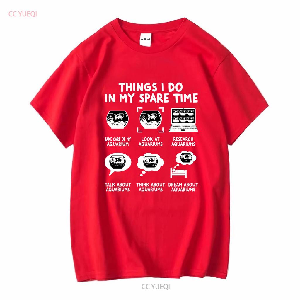 Aquascaping Things I Do In My Spare Time Aquarium Aquascaper T Shirt Aquarist Funny Fishkeeping Fish Lover GifT vintage Washed