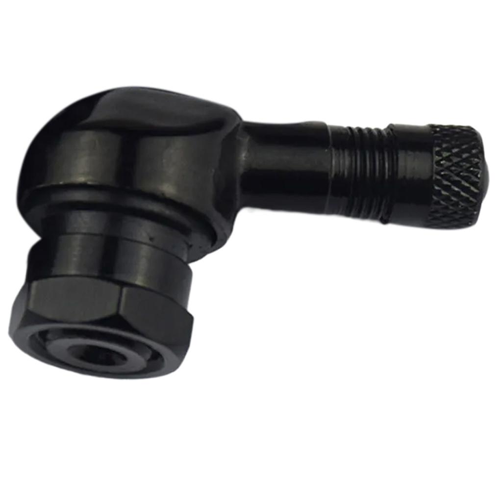 Motorcycle Tire Valve Stems 90 Degree Wheel Tire Stem for Most Motorbike Replacement Aluminum Tubeless Tyre Valve Stem
