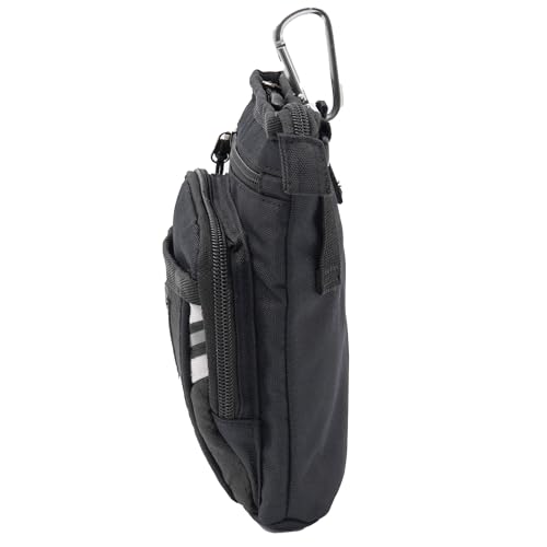 Logo Spark Scissor Bag, Shoulder Bag, Reflective, 3-Way Sacoche, Navy