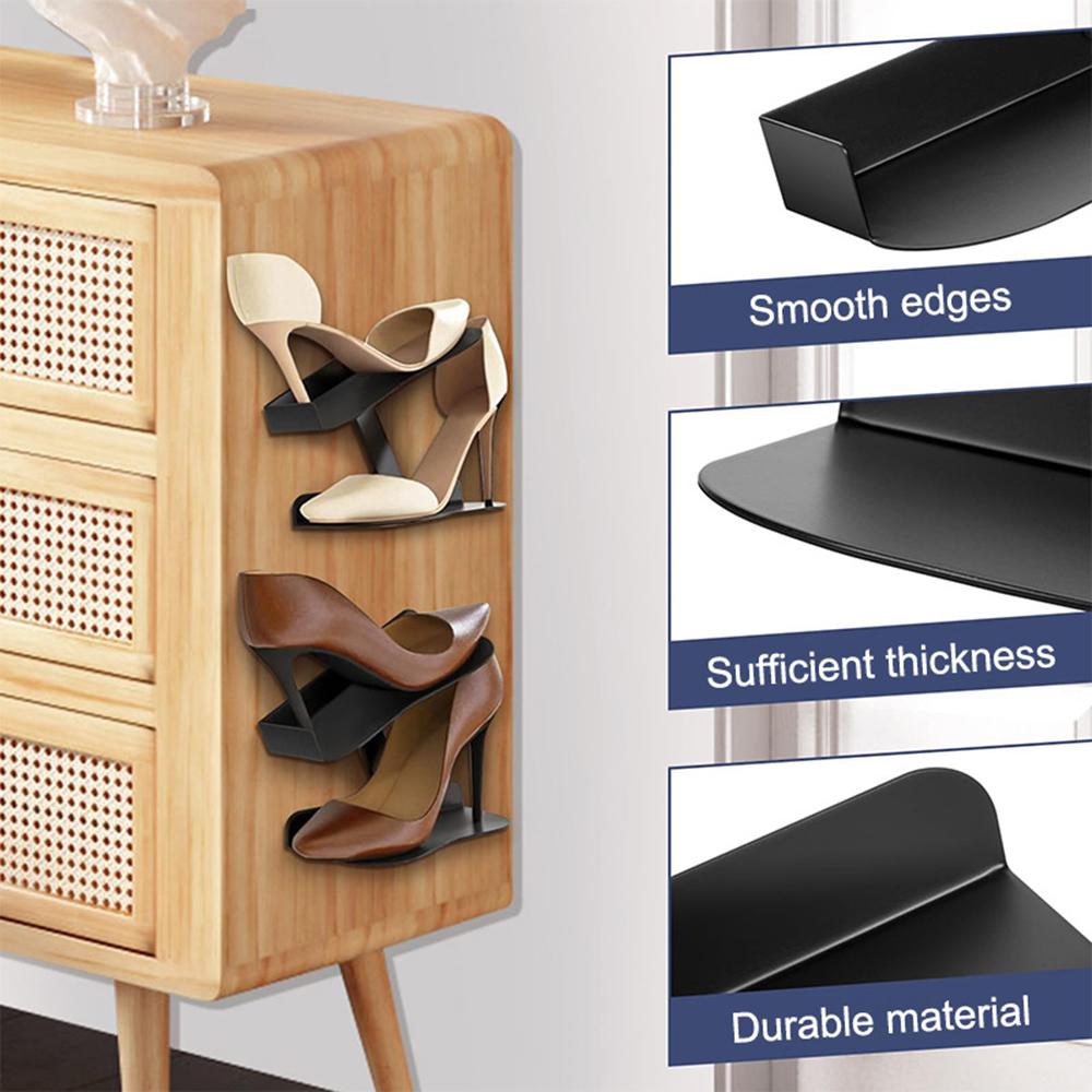 Schwebendes Ausstellungs-Schuhregal, Sportschuhhalterung, Wandmontierte Sammler-Werbeausstellung, Schuhgeschäft Ausstellungswand