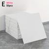 50pcs/100pcs Self-Adhesive Wall Stickers Glossy Marble Pattern Imitation Tile Peel Stick Waterproof Living Room Kitchen Bathroom