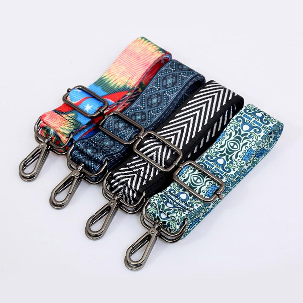 55in Handbag Shoulder Strap Replacement Polyester Strap for DIY Lady Purse Crossbody Bag Adjsutable Strap with Buckle