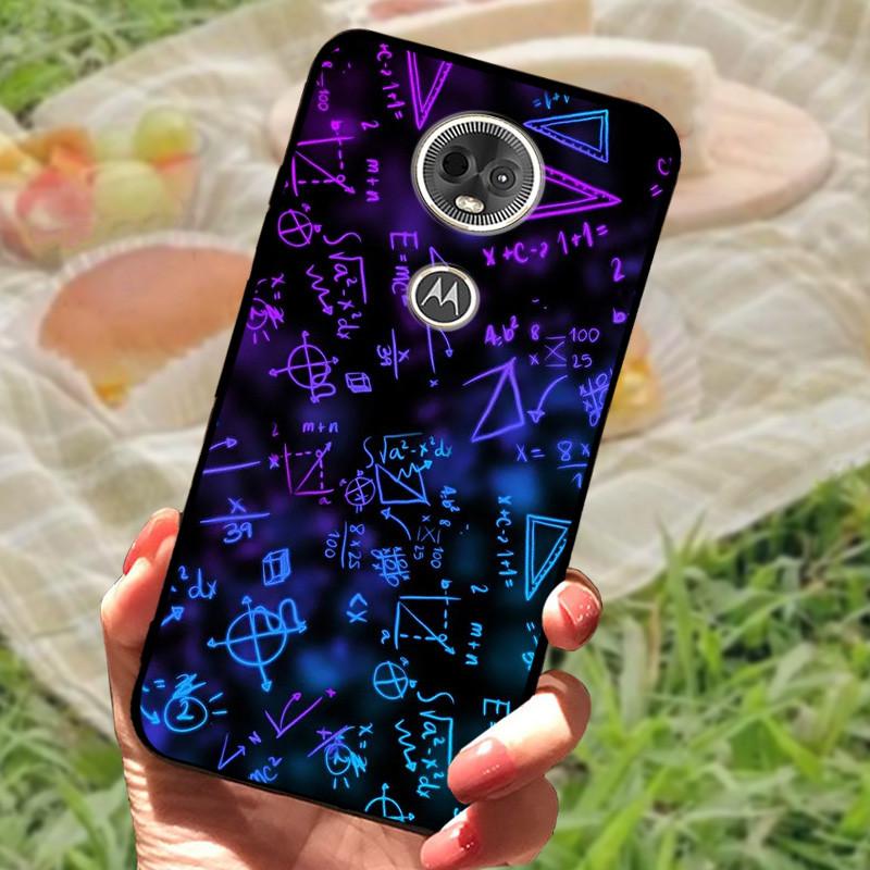 Etui Silikonowe Miękkie Odporne na Wstrząsy TPU Tylna Pokrywa dla Motorola Moto E5 / E5 Play EU / E5Plus / E5 Plus Capa E5Play E 5 Marmur