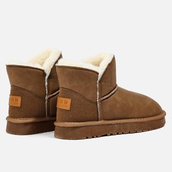 

Женские зимние ботинки с подкладкой из искусственного меха, ботинки на платформе из искусственной замши, толстые, теплые, плюшевые, удобные, нескользящие, короткие ботинки, обувь для женщин 41