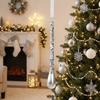 Crystal Clear Acrylic Xmas Hanging Ornament Holiday Hanging Pendant  Holiday Ornament