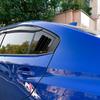 For SUBARU WRX STI 2014- Car Rear Window Shutter Cover Window Louver Vent Trim Sticker Bodykit Car Style Accessories