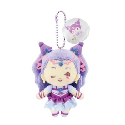 Bandai Namco Nui Ja PreCure 5 GoGo x Sanrio Charaktere Plüsch Maskottchen Milky Rose x Kuromi 6932 Ca.. 115 mm