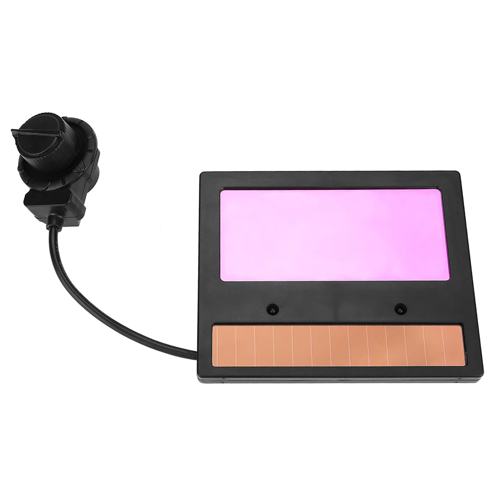 

Линза для сварочного шлема, солнцезащитная линза для сварочного шлема TX600C, автоматически затемняющаяся линза для сварки и шлифовки 110 * 90 мм