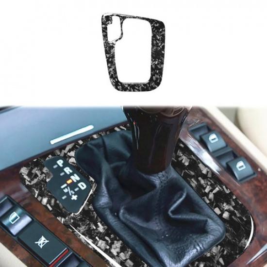 Carbon Fiber Gear Shift Lever Panel Trim for BMW E46 3series 1998-2005 серый