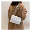 Women's bag pu small square bag new women's bag simple fashion chain messenger bag