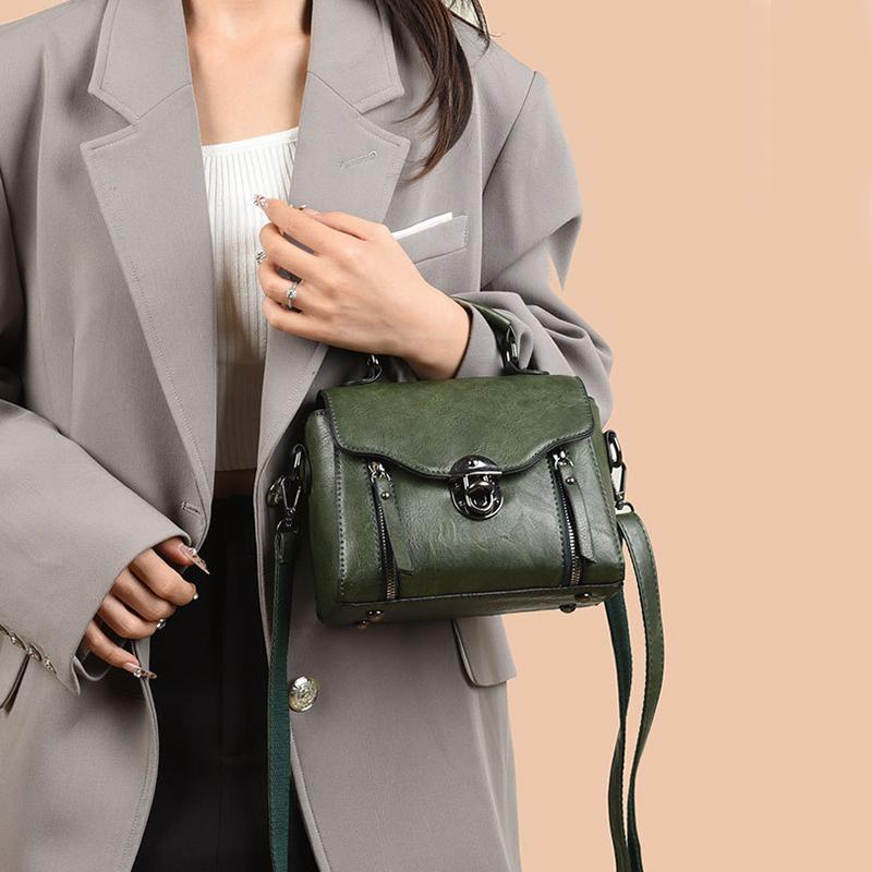A New Trend of Crossbody Bags  Retro Handheld Shoulder Bags  Small Multi-functional Fashionable Handbags