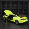 CCA 1:23 simulation BMW M4 G82 alloy car model ornament collection, doors and hood can be opened, steering and sliding ornament