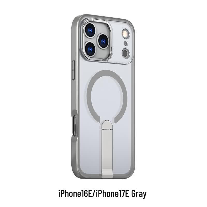 CAXITON Magnetic Stand Anti-Drop Phone Case for iPhone 16E/17E