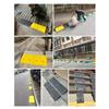 Driveway Curb Ramps for Cars Heavy Duty PVC Ramps for Driveway Lightweight Threshold Ramp for Driveway Loading Dock Sidewalk