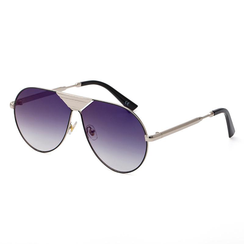 Sunglasses Men'S Big Frame Sunglasses Men'S Trendy Sunglasses1254