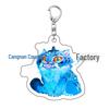 Kpop Demon Hunter Girl Group Keychain: Lumi, Zoe, Mira & Qin Yu Cute Acrylic Schoolbag Pendant