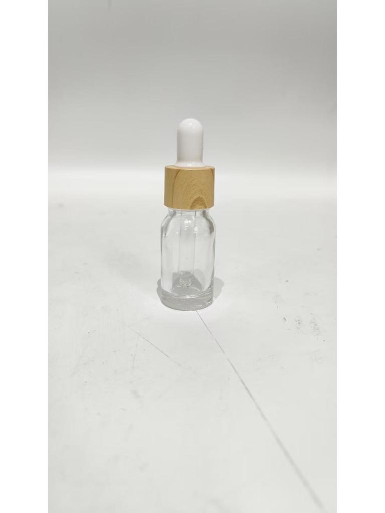 Clear Glass Dropper Bottle for Essential Oils and Skincare Serums