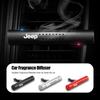 For Jeep Car Mounted Fragrance Air Outlet Aroma Diffuser Deodorant Perfume For Jeep Grand Cherokee Wrangler JK Gladiator Comp