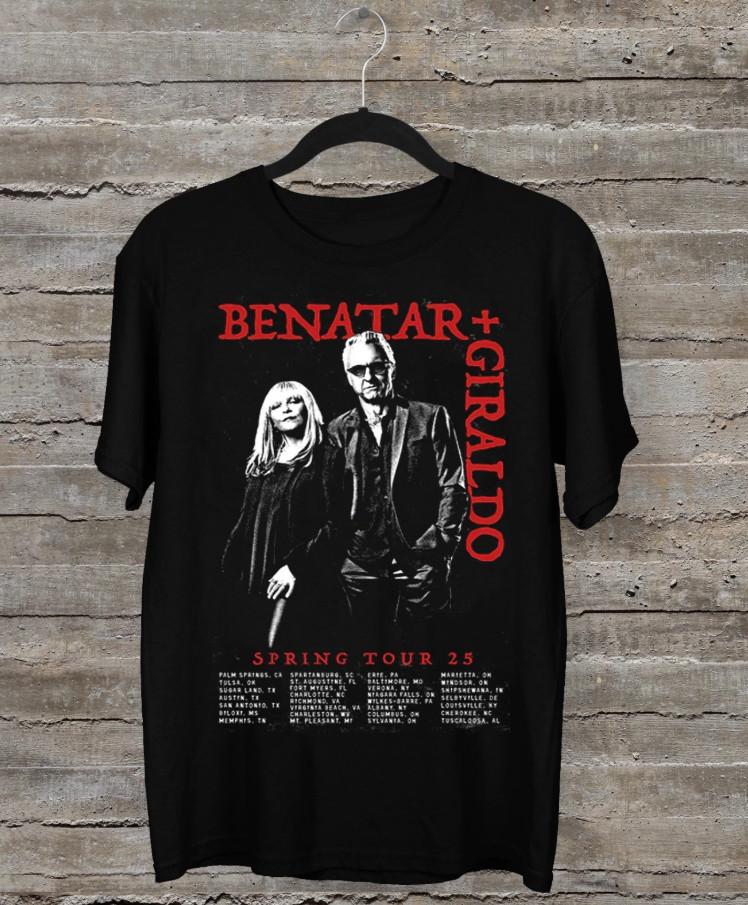 NEW Pat Benatar 2026 Tour Date Unisex Short Sleeve T-shirt size S-5XL XXXXL