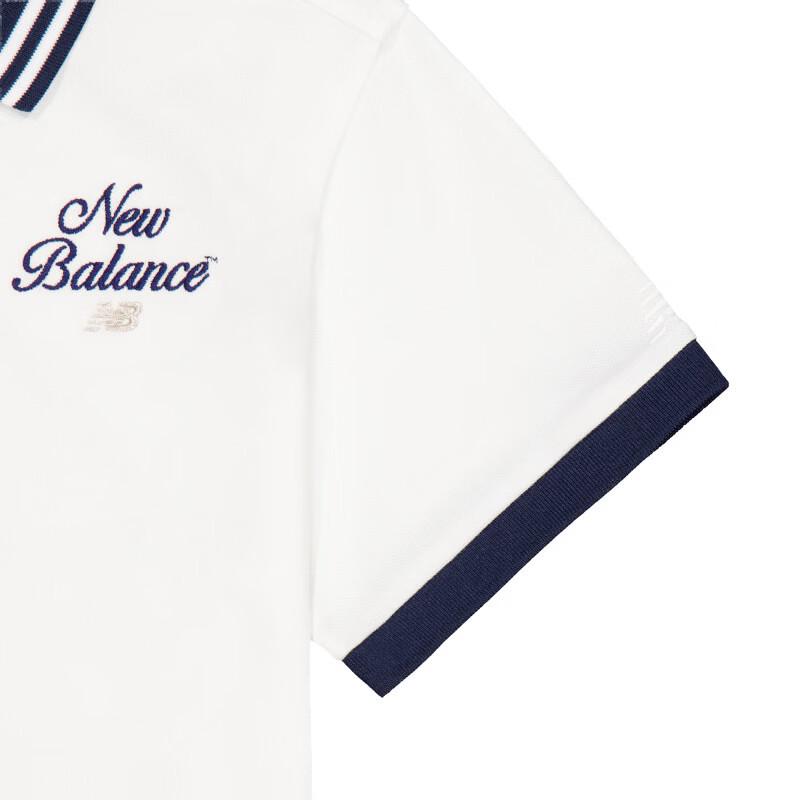 New Balance Girls' Summer College Style Polo Shirt & Pleated Skirt Set