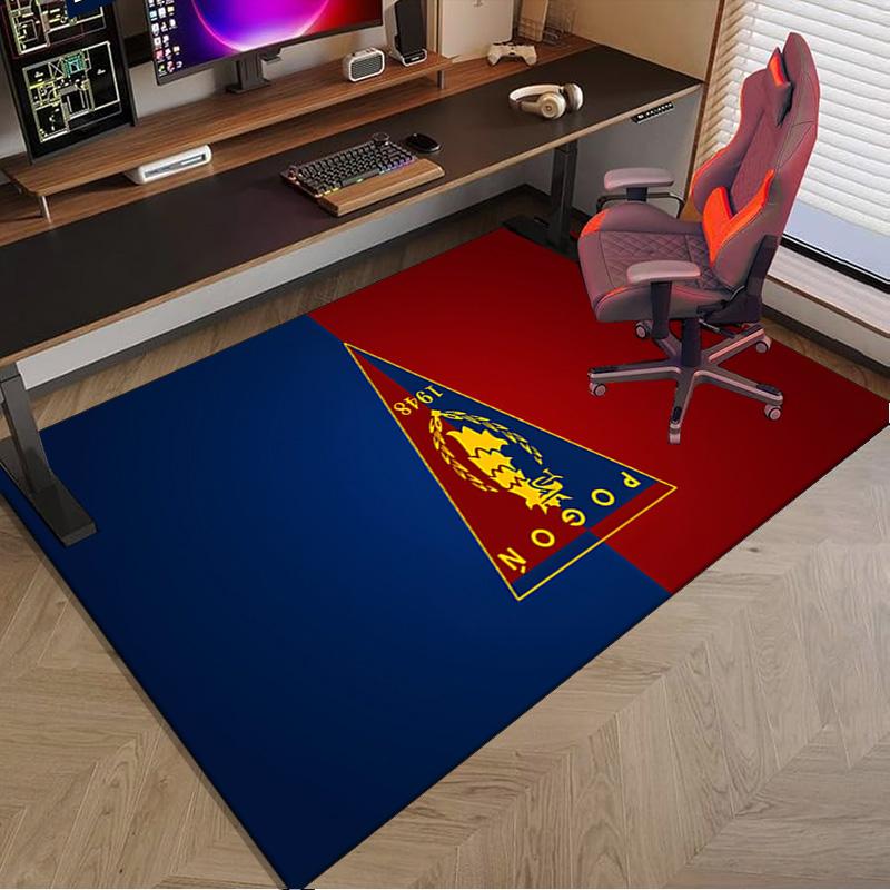 Pogoń Football Crest Area Rug Office rug, Chair Rug, Decor Carpet Livingroom bedroom Mat, Large Size Fan gifts Christmas gifts