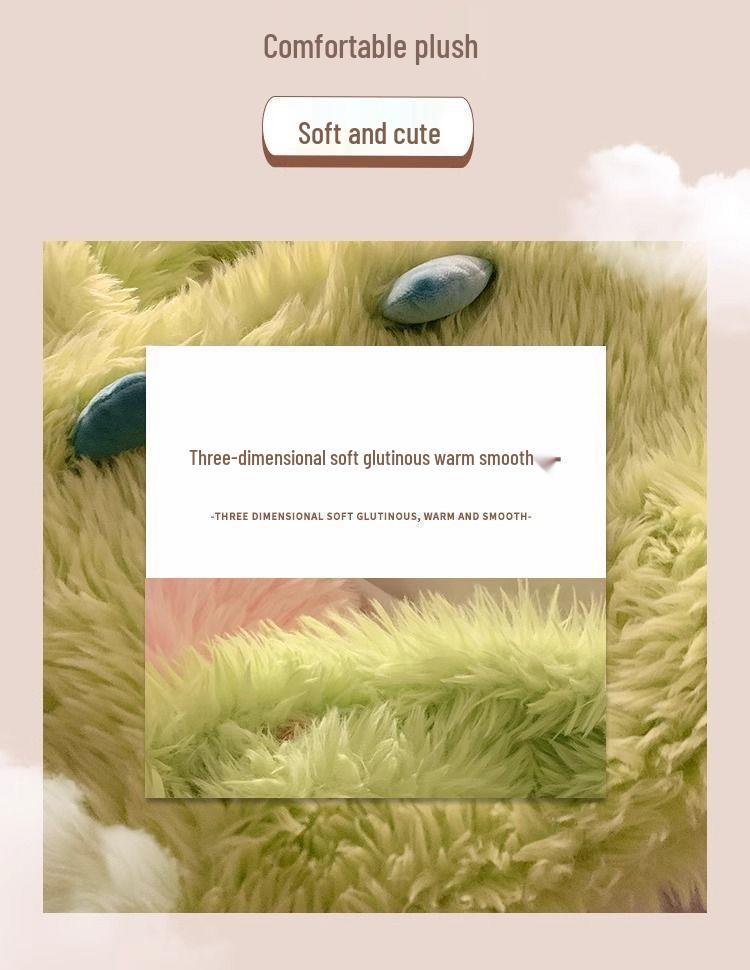 Sanfu Bags Cute Funny Plush Little Monster Shoulder Handbag 2025