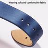 Silk-textured genuine cowhide women's watch strap For original Chopard HAPPY SPORT DIAMONDS L'HEURE DU DIAMANT MEDIUM OVAL 1001