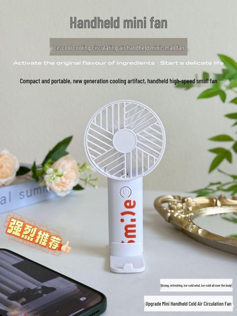 Silent Turbine Clip Fan for Desk or Wall - Powerful Cooling for Office and Dorm