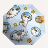 1pc Space Puppies Automatic Open/Close Umbrella - Compact Travel Umbrella, 8-Rib Heavy-Duty Construction, Ideal Gift, Outdoor Accessory059