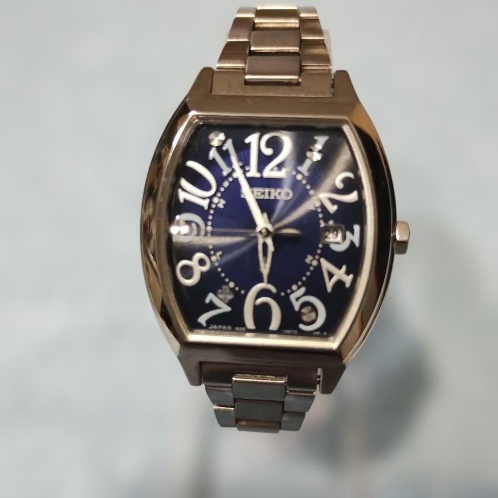 Used Navy dial! Seikokia SEIKO aftercare included