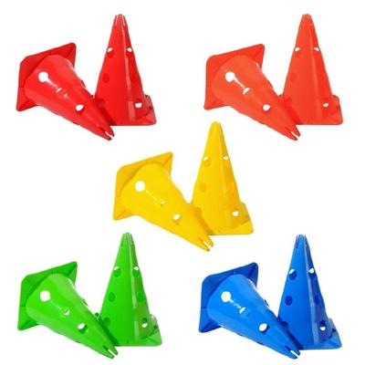 2Pcs Soccer Training Cone Field Marker Holder Training Cones for Rollers Skating