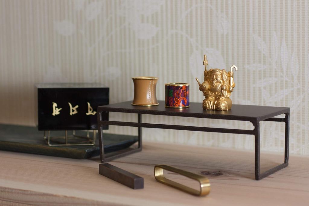 prayer Daikokuten gold statue Seven Lucky Gods ornament Takaoka copperware Daikokuten Kodaiji Entoku-in Eye-opening completedToyotomi Hideyoshi's