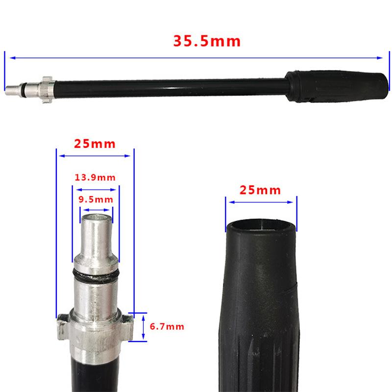 High Pressure Cleaning Machine Spray Gun Equipped With Gun Barrels Of Different Lengthsused For Car Cleaning And Yard Cleaning