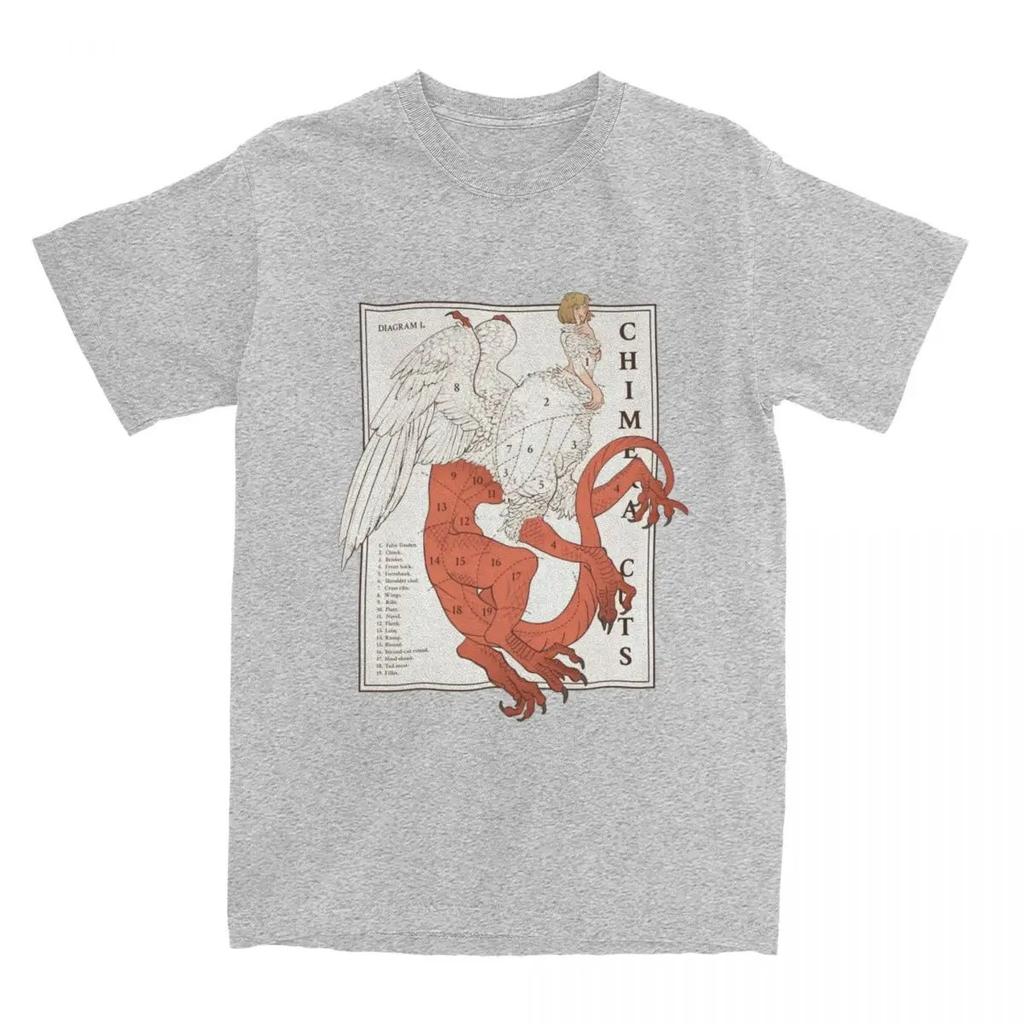 Pánské tričko Delicious In Dungeon Meshi Laios Touden Trička Hip Hop Falin Chimera Cuts Trička Ležérní Krátký Rukáv Plus Size Volné