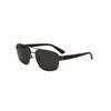 Simple Black Fashion Oversized Sunglasses for Men and Women