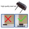 20pcs Glide Pad Nail-on Furniture Felt Pad Reduce Noise Floor Protector For Cabinet Sofa Couch Chair Table Leg Feet Accessories